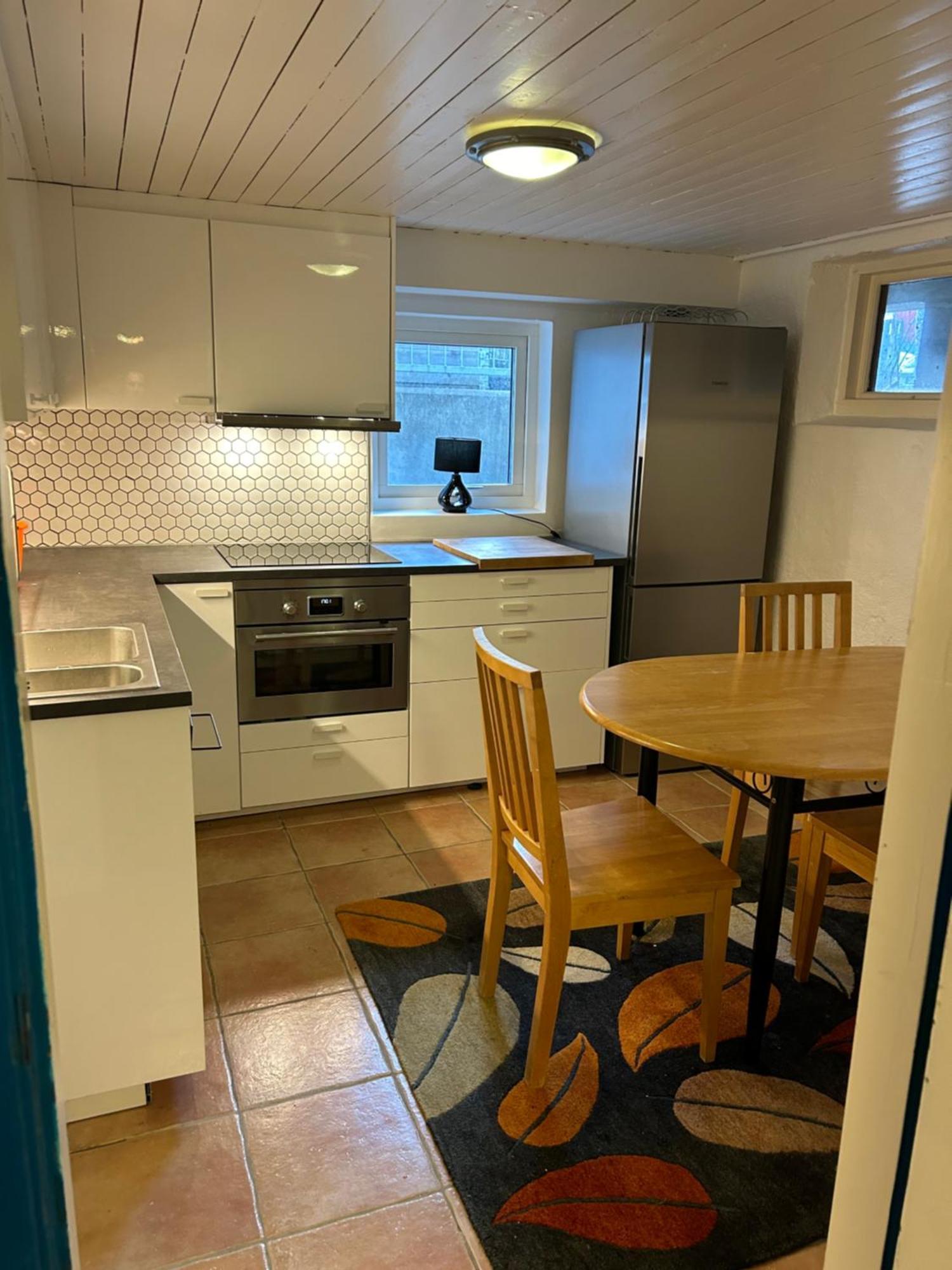 Ferienwohnung Kaellarlaegenhet Floragatan Halmstad Exterior foto